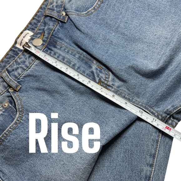 Superdown mom jeans relaxed fit ankle crop casual denim jeans women’s 29 - Picture 10 of 11